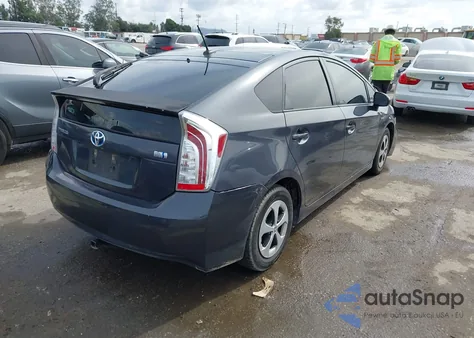 2013 Toyota Prius Four from USA, damaged, VIN JTDKN3DUXD1674486